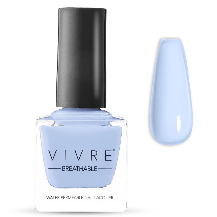 VIVRE Cosmetics Nail Polish - Quick Dry, Shiny, Halal, Vegan, Non-Toxic for Women and Girls - Long Lasting, Certified Breathable and Water Permeable