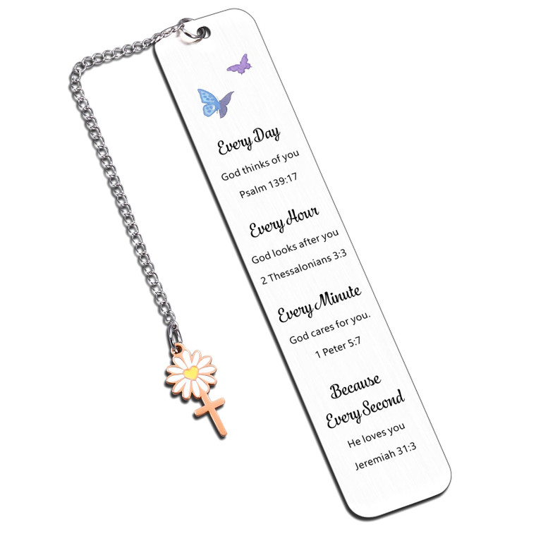 2026 First Communion Gifts for Girls Women Christian Valentines Bookmark Gifts for Book Lovers Christian Book Marks for Confirmation Baptism First Co