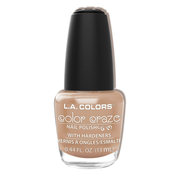 L.A. COLORS Color Craze Nail Polish, Simply CNP619