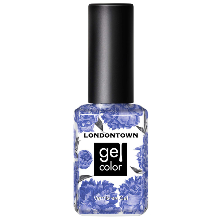 LONDONTOWN UV/LED Gel Nail Polish - Long Lasting, Chip Resistant High Shine Color - Glossy Bold Purple, Uptown, 12ml/.40fl oz