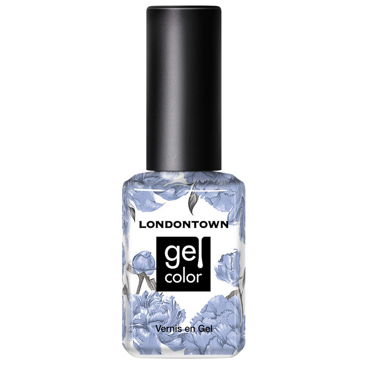 LONDONTOWN UV/LED Gel Nail Polish - Long Lasting, Chip Resistant High Shine Color - Glossy Periwinkle Blue, Dainty Daze, 12ml/.40fl oz