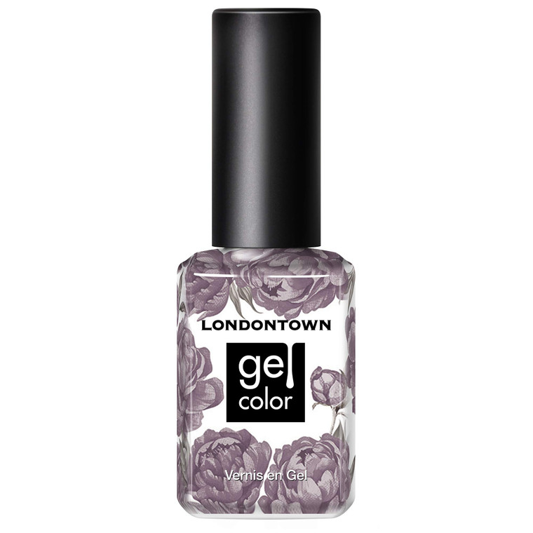 LONDONTOWN UV/LED Gel Nail Polish - Long Lasting, Chip Resistant High Shine Color - Glossy Plum Purple, Cashmere, 12ml/.40fl oz