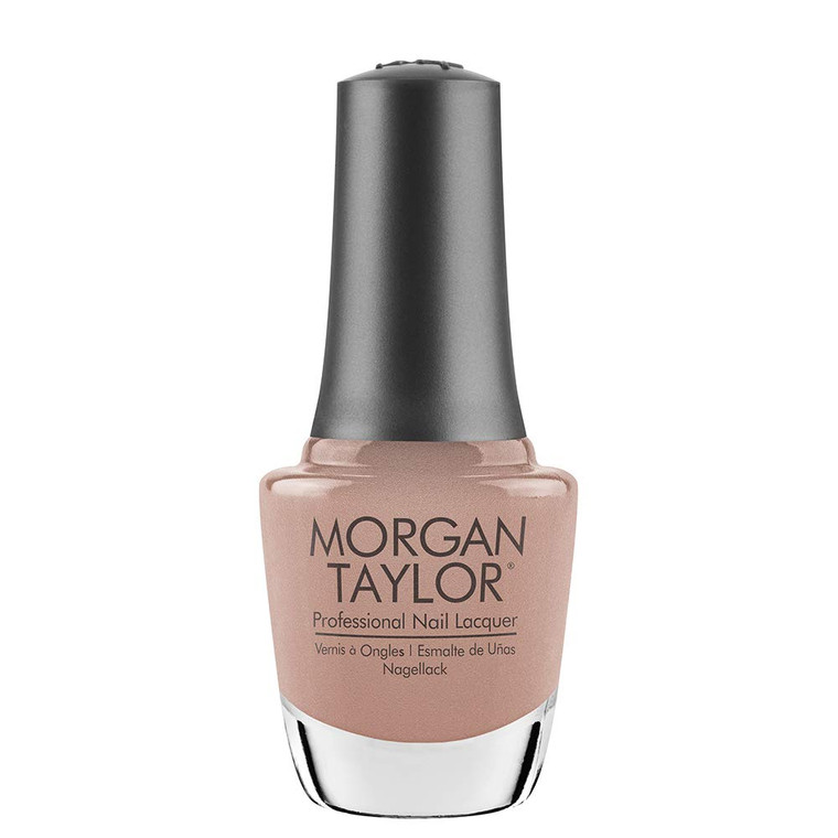 Morgan Taylor Nail Lacquer (Taupe Model) Brown Professional Lacquer, Vibrant, Chip-Resistant, Fast-Drying, Long-Lasting, High-Shine, Perfect for Mani