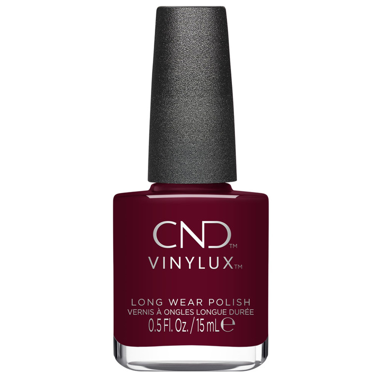 CND Vinylux Longwear Red Nail Polish, Gel-like Shine & Chip Resistant Color, Rouge Rite, 0.5 fl. oz