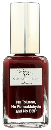 Karma Organic Natural Nail Polish-Non-Toxic Nail Art, Vegan and Cruelty-Free Nail Paint (FRENCH KISS)