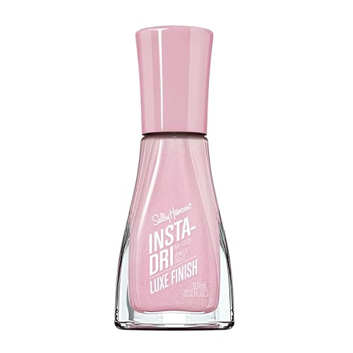 Sally Hansen Insta-Dri Nail Polish, Luxe Finish Collection, Spill the Velvet-ea, 0.31 fl oz