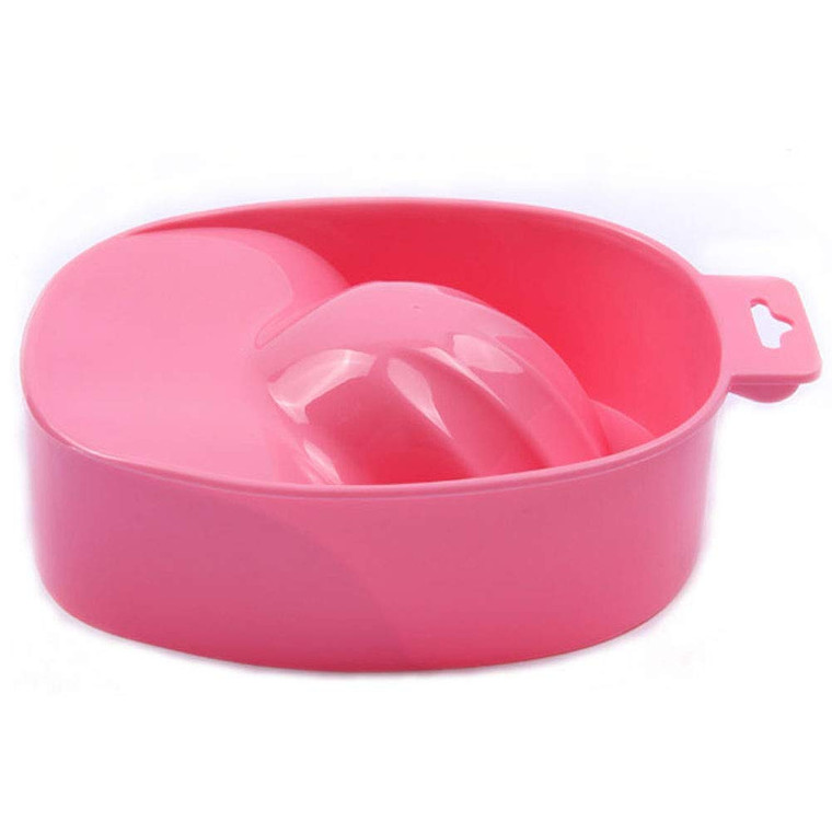 2 Pcs Nail Art Soak Bowl Acrylic Gel Nails Soaking Tray Nail Art Bubble Hand Spa Bowl Nail Art Manicure Care Tool