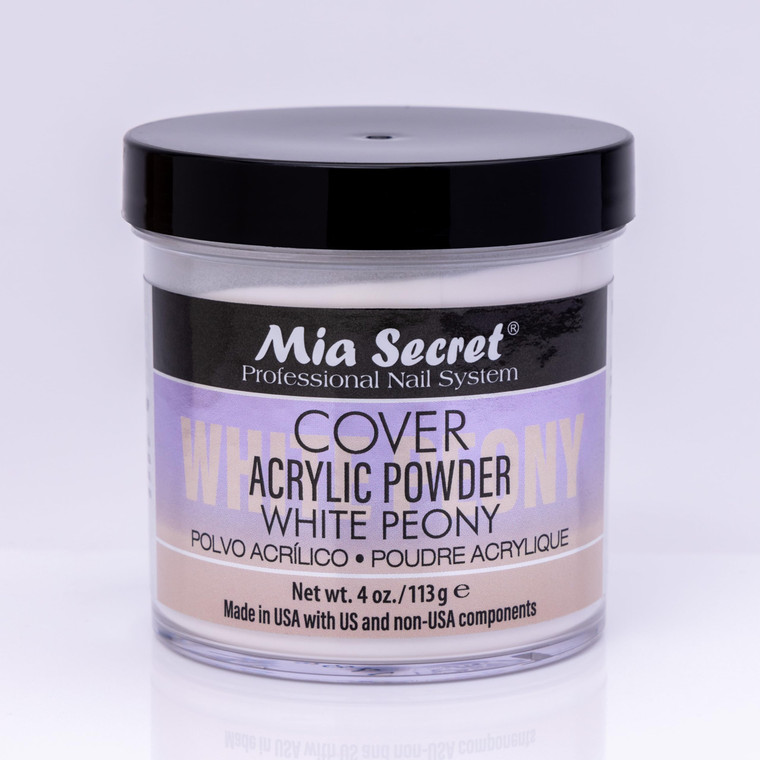 Cover White Peony Acrylic Powder Mia Secret (4 oz.)