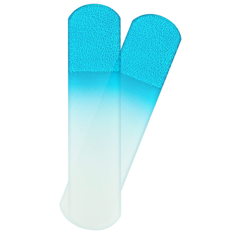 SIUSIO 2Pcs Glass Foot File Pedicure Rasp Dead Skin Remover Calluses Corn Coarse Hard Skin Remover Pedicure Tools Smooth Foots Care Tool for Soft Fee