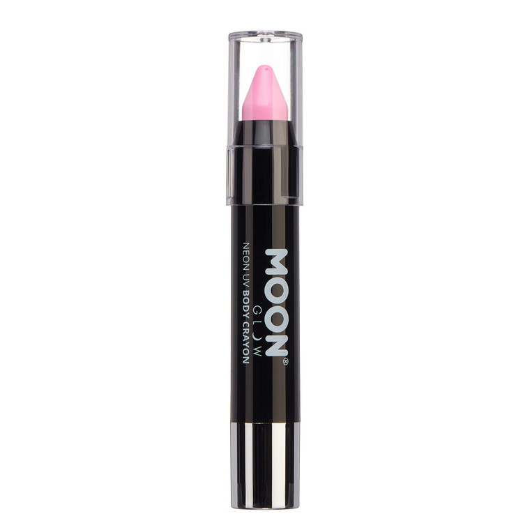 Moon Glow - Neon UV Paint Stick Body Crayon for The Face & Body  Pastel Pink