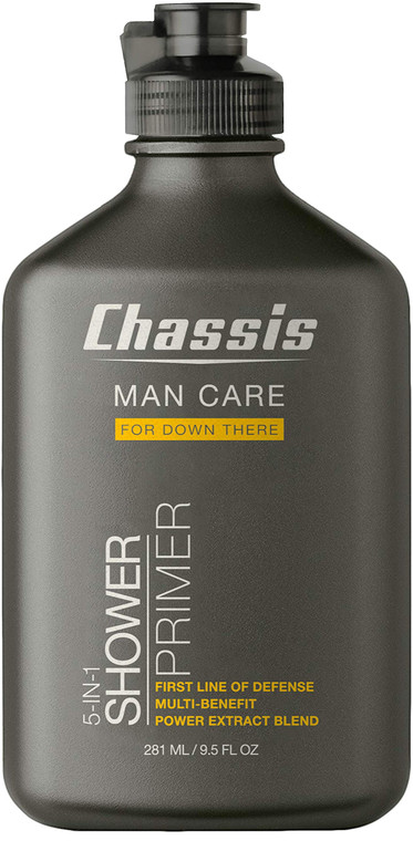 Chassis 5-in-1 Shower Primer, Mens Anti-Chafing Gel and Deep-Cleansing Bodywash