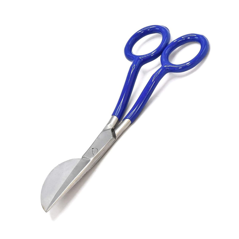 Napping Duckbill 6 Inch Blue Handle Carpet Pile Scissors by G.S Online Store