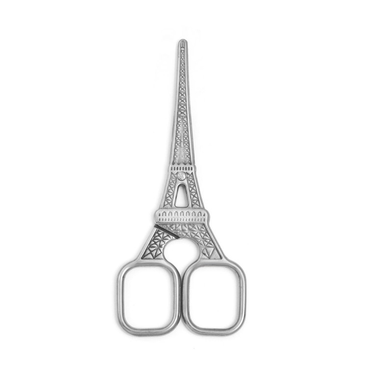 Eiffel Tower Embroidery Scissors - 5.5 Inch Stainless Steel Sharp Sharp Detail Shears for Craft - Sewing Scissors Stitch Cutting - Embroidery Sewing