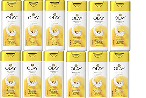 Olay Body Wash 3 Ounce Moisture Shea Butter (12 Pieces) (88ml)