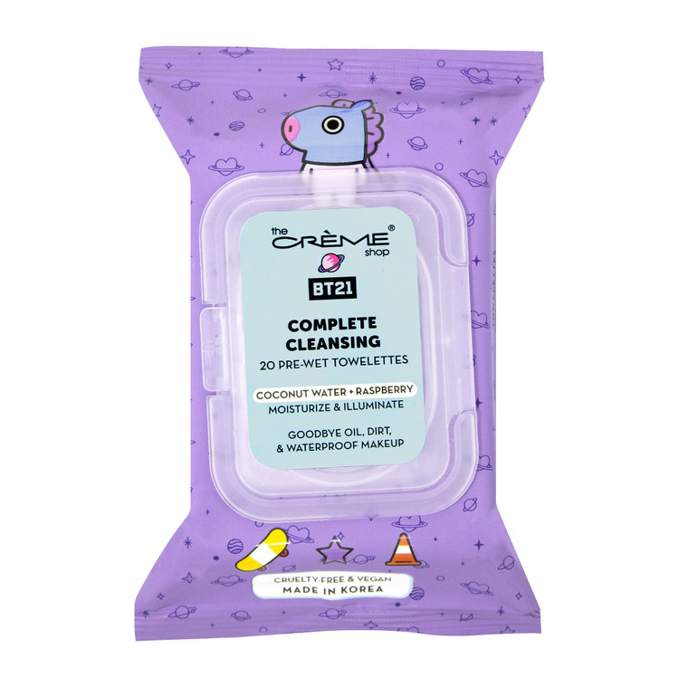 The Crème Shop | BT21: MANG Complete Cleansing Towelettes - 2 PCS