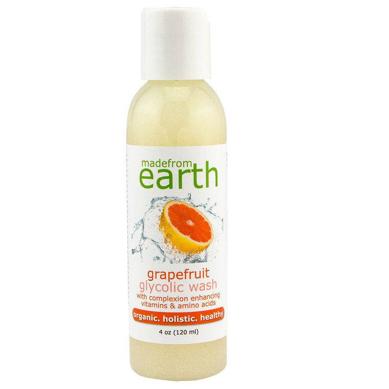 Made from Earth Exfoliating Glycolic Wash, 8 oz