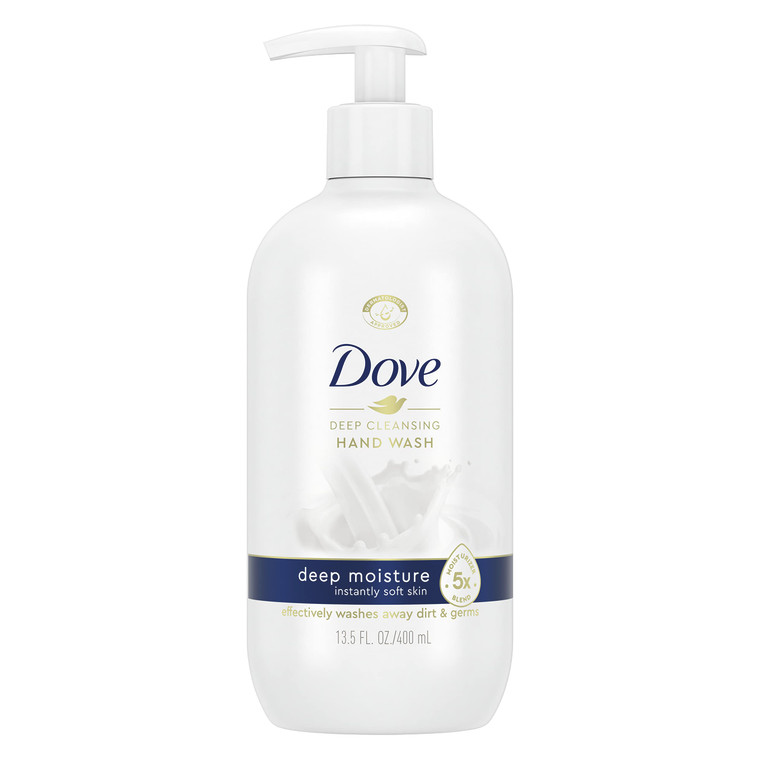 Dove Deep Moisture Hand Wash For Clean & Softer Hands Cleanser 13.5 oz