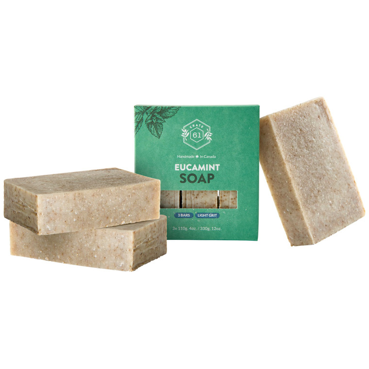 Crate 61 Organics, Handmade in Canada, Plant Based Cold Process Natural Bar Soap For Face And Body, With Premium Essential Oils, For Men And Women 3