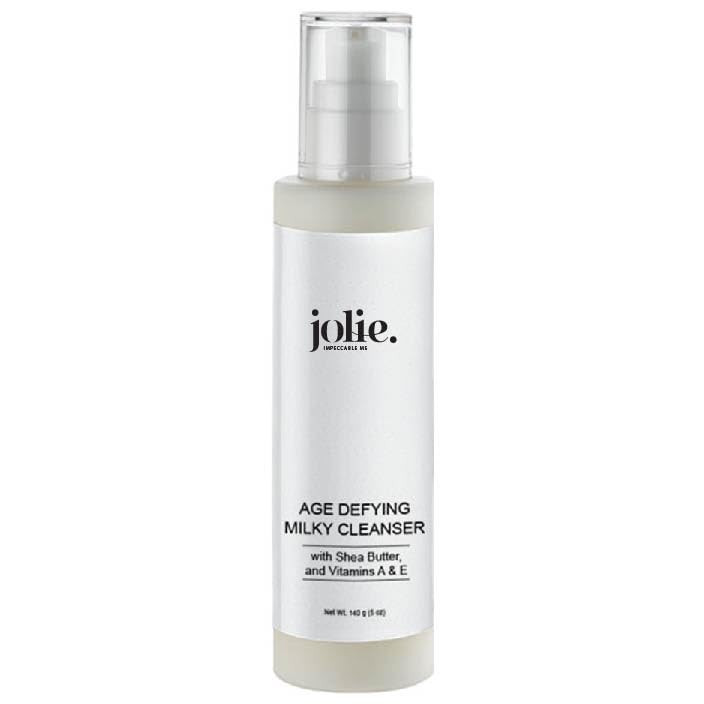 Jolie Age Defying Milky Cleanser W/Shea Butter & Vitamin A & E 5 oz - For Dry Skin Types