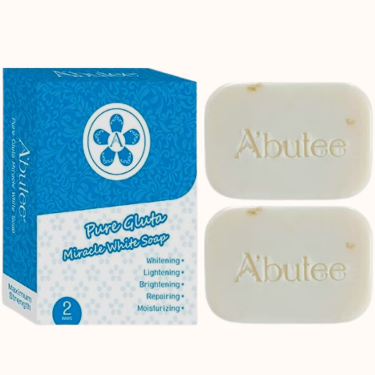 ARBUTEE | Pure Glutathione Whipp Soap(2 Bars, Pure Gluta+Mesh)