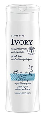 Ivory Mild & Gentle Original Scented Body Wash, 12 Ounce