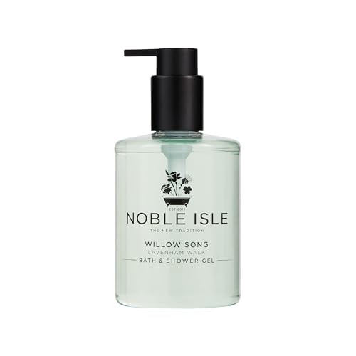 Noble Isle Willow Song Bath & Shower Gel | Luxury Body Wash for Women with Fine British Fragrance Oils | Vegan Body Wash & Paraben Free Body Wash (8.