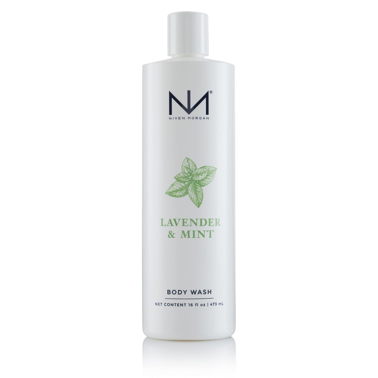 Niven Morgan Lavender and Mint Body Wash 16 Fluid Ounces