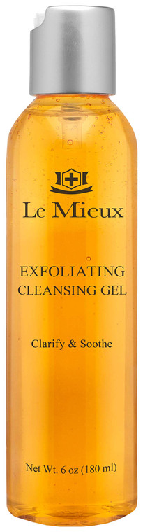 Le Mieux Exfoliating Cleansing Gel - Deep Pore Lactic & Salicylic Acid Face Wash with Hyaluronic Acid & Aloe, Ideal for Oily or Blemish-Prone Skin, N