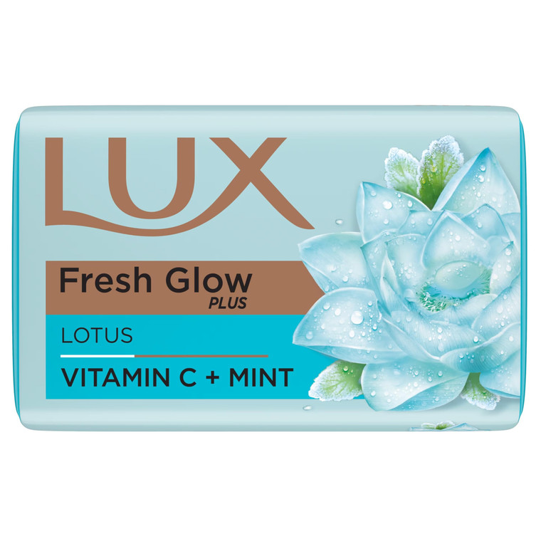 Lux Fresh Splash Cooling Mint & Sea Minerals Soap Bar, 3x100g