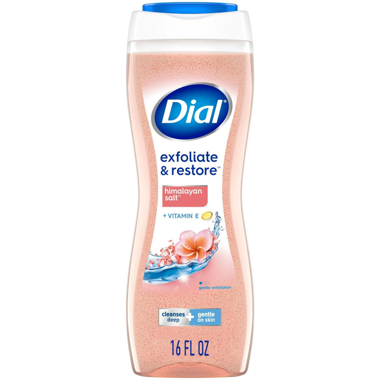 Dial Enriching Body Wash, Himalayan Salt 16 oz (Pack of 4)