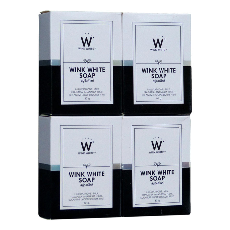 wink white soap of thailand (pack of 4)