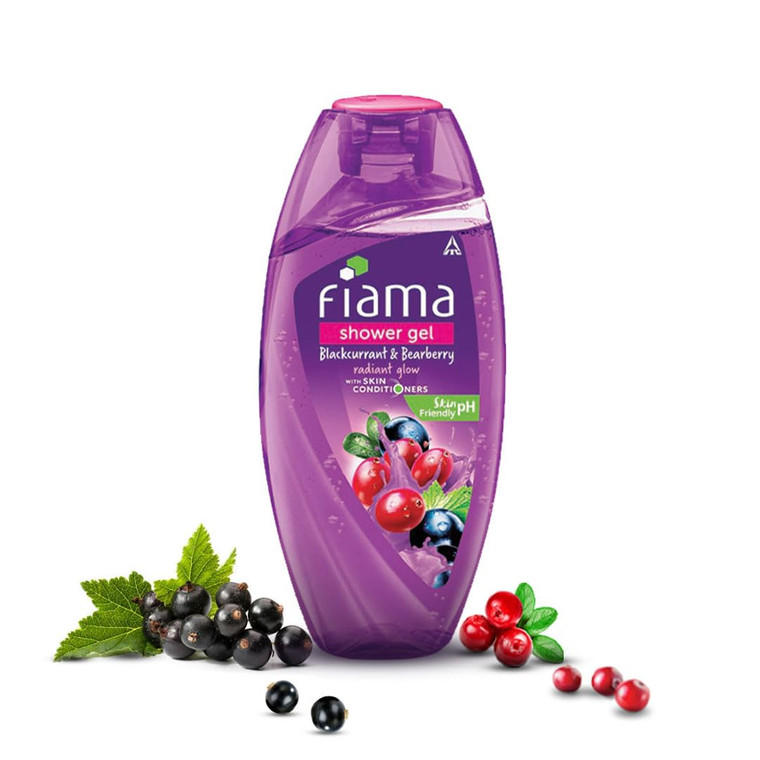 Fiama Di Wills Black Currant Bearberry Radiant Glow Shower Gel, 250ml
