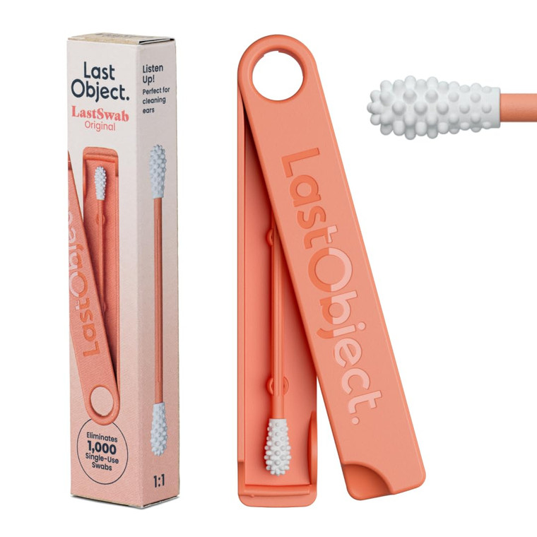 LastSwab® Reusable Cotton Swabs for Ear Cleaning - The Sustainable and Sanitary Alternative to Single-Use Q Tips - Zero Waste and Easy to Clean - Com