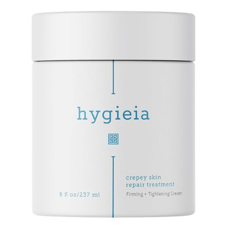 Hygieia + Crepey Skin Full Body Moisturizing & Firming Cream  Tighten & Smooth Crepey Skin - Anti-Aging Moisturizer with Hyaluronic Acid, AHAs & Nat