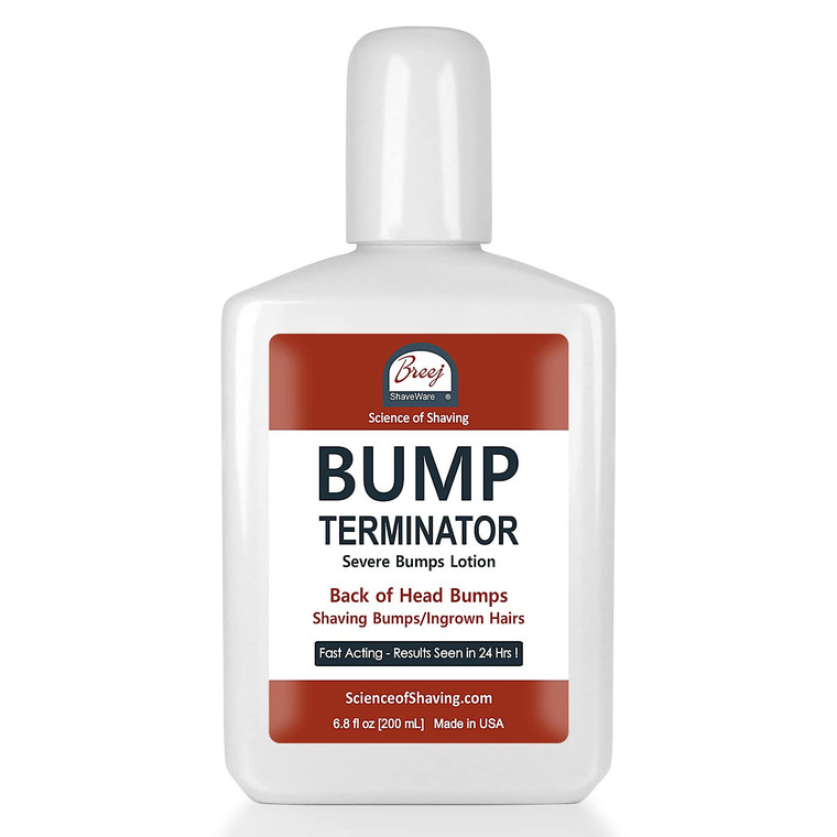 BUMP Terminator Razor Bumps & Shaving Bumps Remover | Ingrown Hair Treatment for Pubic Area with Glycolic Acid, Salicylic acid & Tea Tree Oil| BREEJ