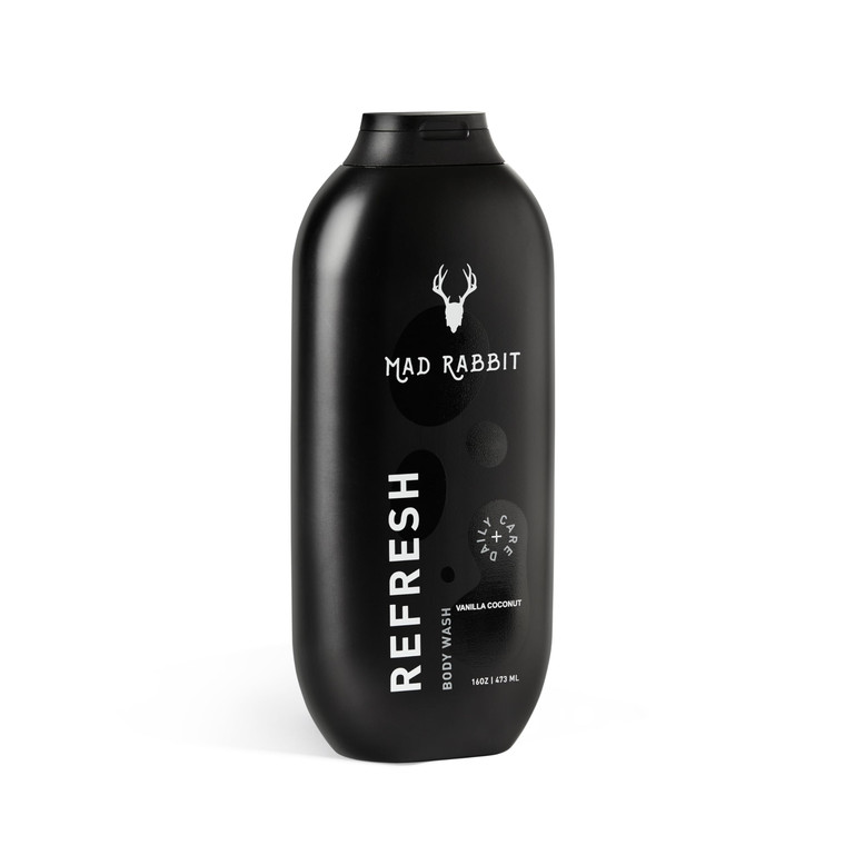 Mad Rabbit Refresh Body Wash - Tattoo Aftercare, Cleansing Ingredients Made For All Skin Types, Gentle, Anti-Aging & Hydrating Formula (16oz)