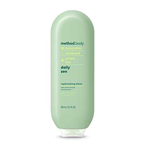 Method Daily Lotion, Daily Zen, Moisturizer for 24 Hours of Hydration, 13.5 fl oz (Pack of 1)