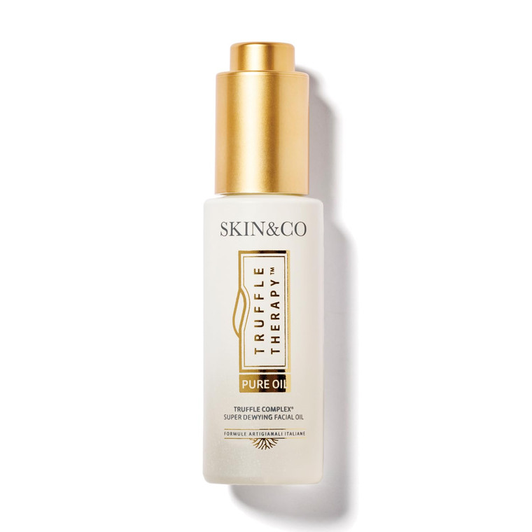 SKIN&CO Truffle Therapy Facial Oil, 1 FL OZ, For Women + Men, Providing Deep Hydration, Anti-Aging Benefits, And A Radiant Glow With Black Winter Tru
