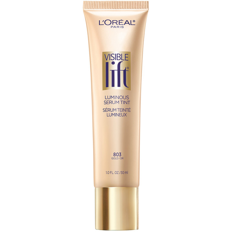 LOréal Paris Cosmetics Visible Lift Luminous Serum Tint, Gold, 1 Fluid Ounce