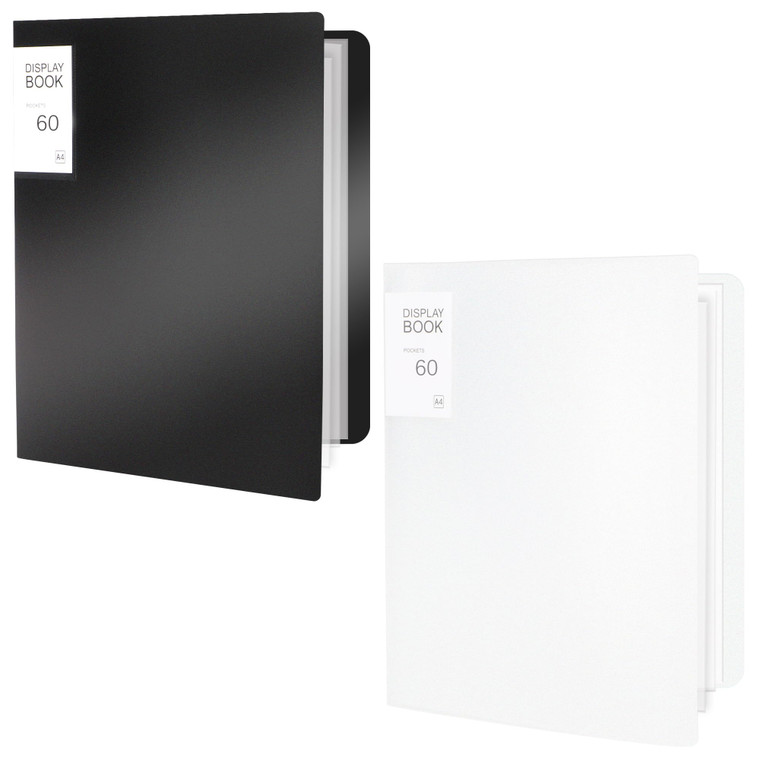 Portfolio Binder with Clear Plastic Sleeves, Displays 160 Pages, A4 Presentation Folder for Art, Documents, Certificates, Organizer for Office and Ar