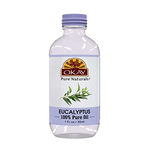 Eucalyptus Oil 100% Pure: Enhances Hair Elasticity & Strength, Prevents Breakage & Split Ends, Moisturizes & Nourishes All Hair Textures & Skin Types