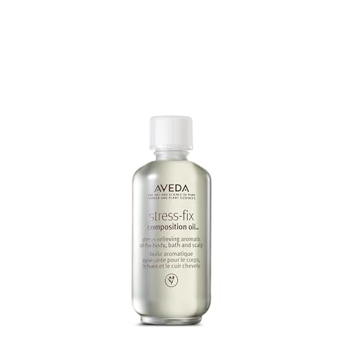 Aveda Stress-Fix Composition Oil | Bath, Body & Scalp Oil | Shown to Reduce Feelings of Stress | with Aroma of Lavender, Lavandin, Clary Sage, 1.7 Fl