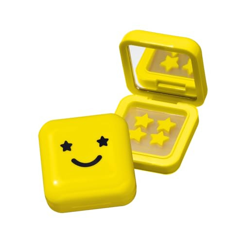 Starface Hydro-Star Pimple Patches + Big Yellow Compact, Clinically Proven Spot Shrinking in 6 Hours, Absorb Fluid and Reduce Redness, Hydrocolloid,