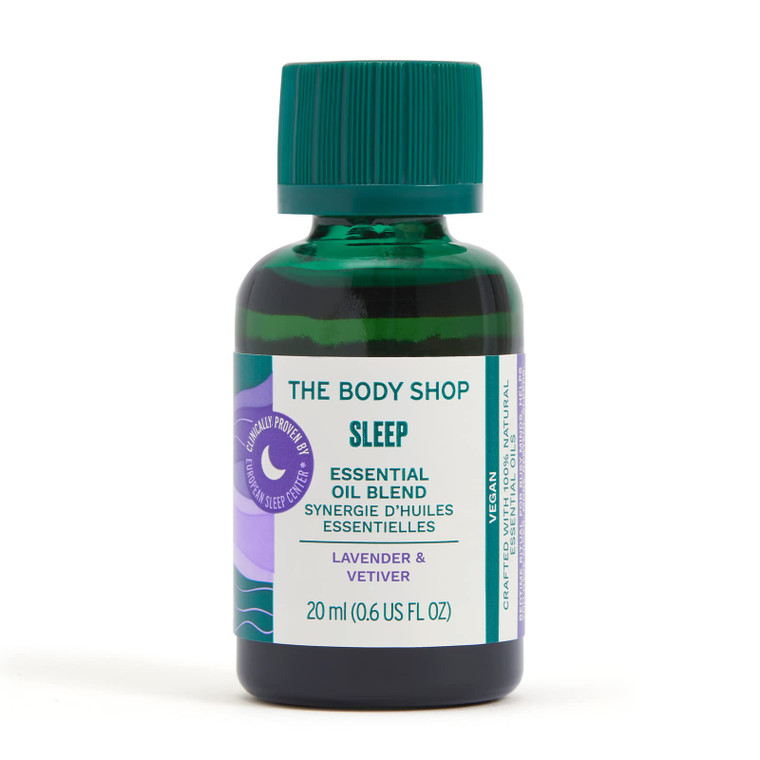 The Body Shop Sleep Essential Oil Blend  Relaxing and Invigorating  Vegan  0.6oz