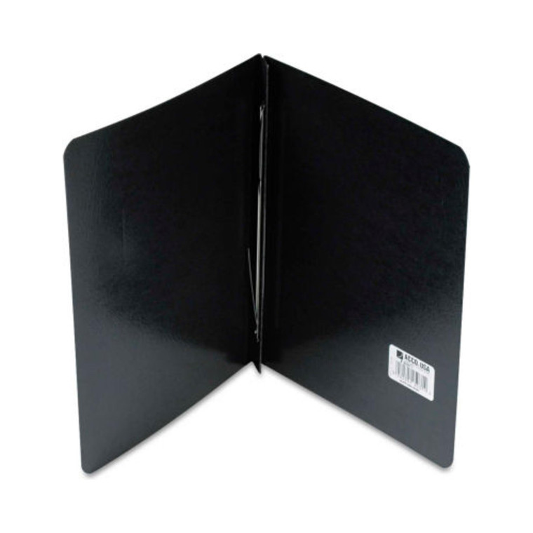 ACCO PRESSTEX REPORT COVER, PRONG CLIP, LETTER, 3" CAPACITY, BLACK, 5 EA