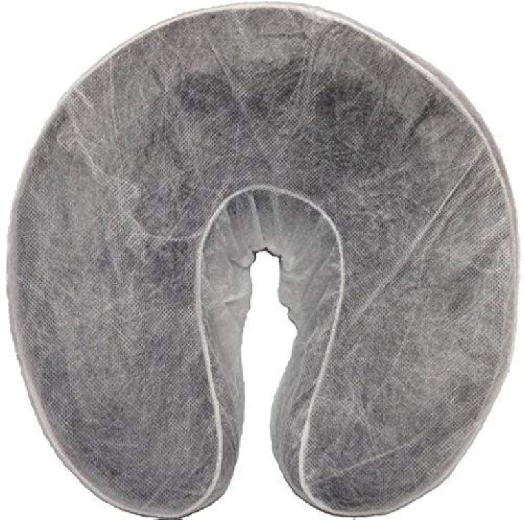 Therapist's Choice® Disposable Fitted Face Rest Covers, (50 pcs per Bag), Color: White (Bag of 50pcs)