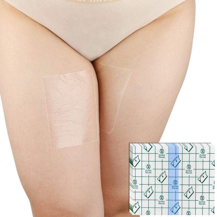 Thigh Lift Tape Transparent Lifting Adhesive Bandage Patch for Leg Body Sagging Skin Fat Cellulite Invisible Anti Chafing Ultra-Thin Inner Paste Wate