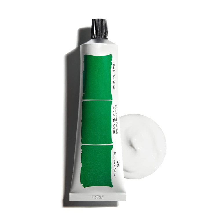 HARUHARU wonder Black Bamboo Nourishing Calming Hand & Nail Cream, Deep Nourishing, Cracked Hands, Softens Cuticles, Non-Greasy, Murumuru Butter, Veg