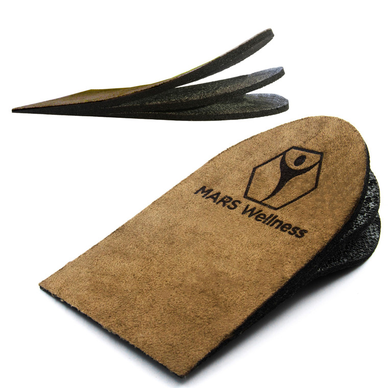 Premium Adjustable Orthopedic Heel Lift - Made in The USA - for Heel Pain and Leg Length Discrepancies - Small - 1 Single Lift