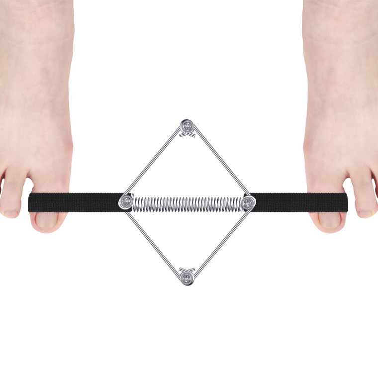 Tondiamo Pilates Toe Stretcher Bunion, Hallux Valgus Big Toe Strap Spacer Tension Bunion Exercise Band Stretchy Alignment Splint Restores Pain Relief